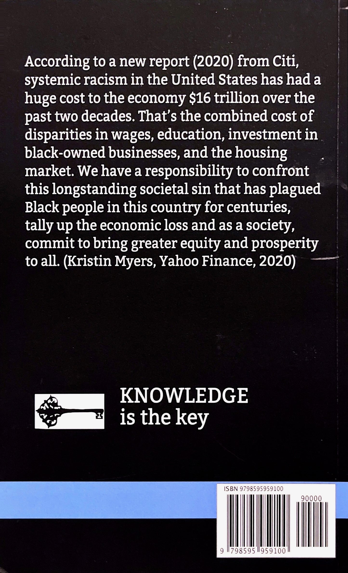 REPARATIONS: A Step Towards Resolving Black Americans' Wealth Inequity HARDBACK